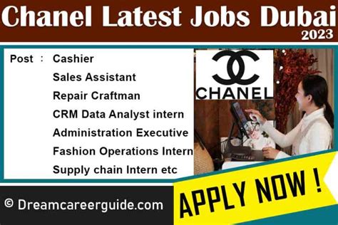 chanel job offers